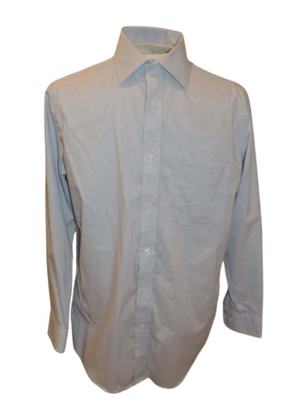 croft & barrow Light Blue Pinstripe Men’s Dress Shirt